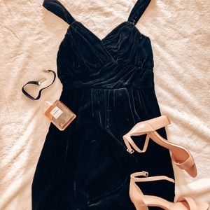 Express Elegant Little Black Dress